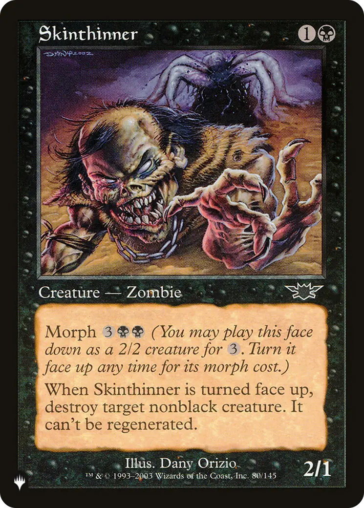 Skinthinner [The List] 1