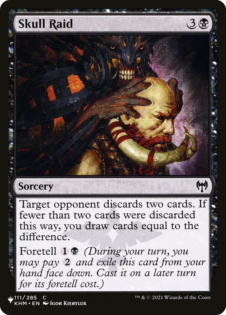Skull Raid [The List] 1