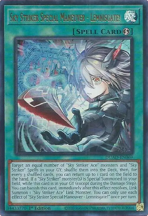 Sky Striker Special Maneuver - Lemnisgate! [Duad-En069] Ultra Rare 1