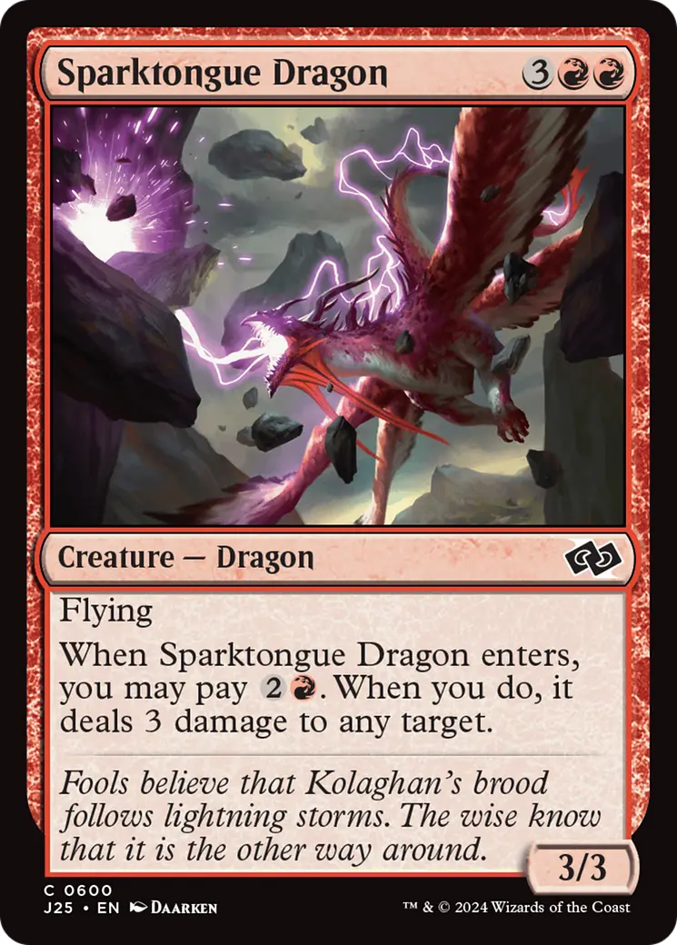 Sparktongue Dragon [Foundations Jumpstart] 1