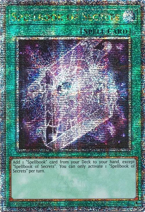 Spellbook Of Secrets [Ra04-En189] Quarter Century Secret Rare 1