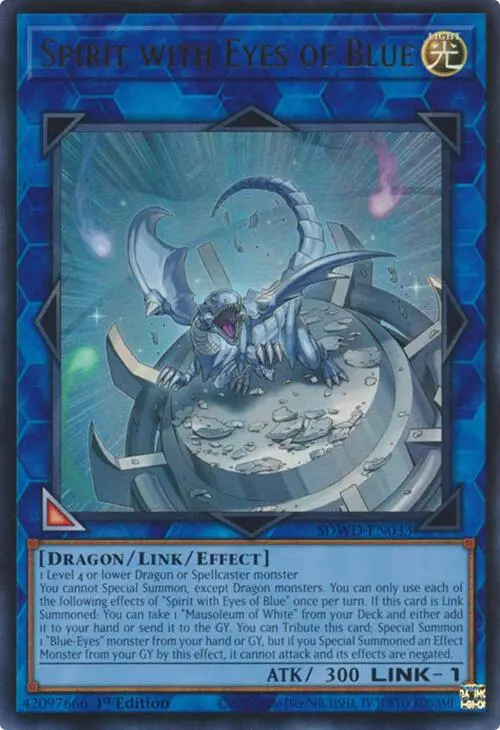 Spirit With Eyes Of Blue [Sdwd-En033] Ultra Rare 1