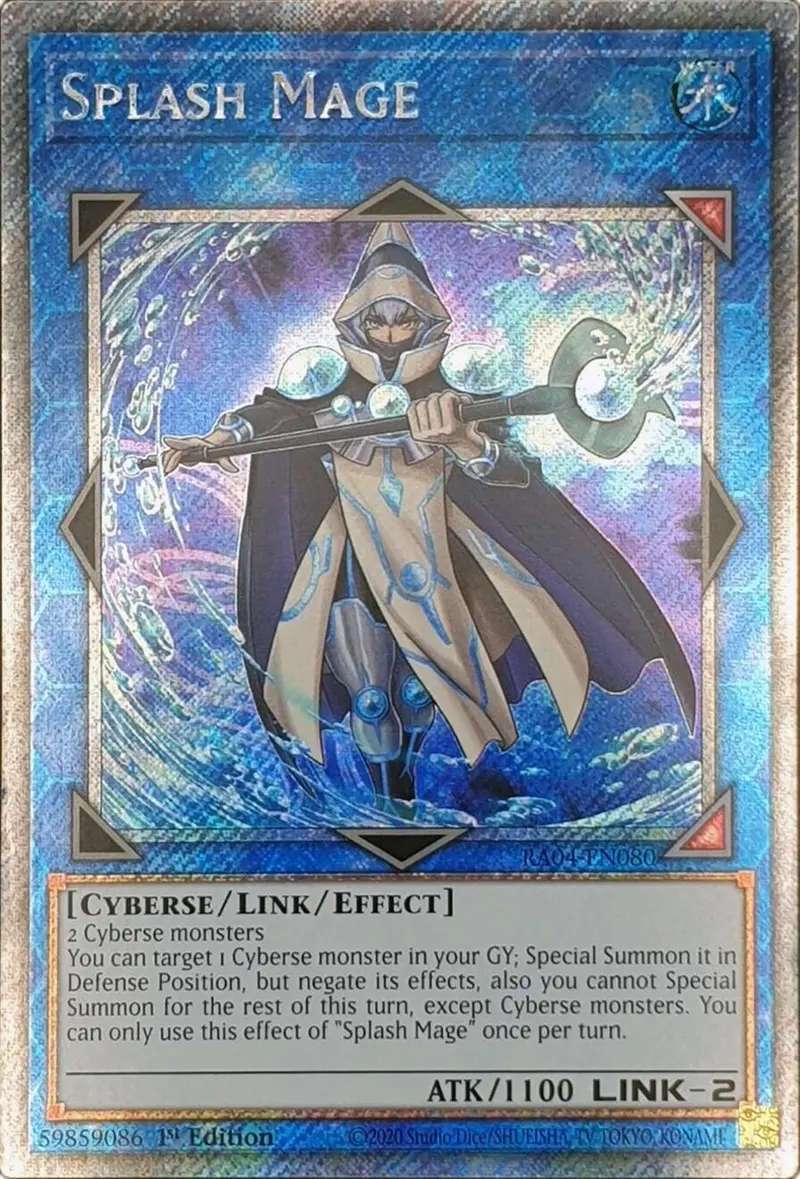 Splash Mage [Ra04-En080] Platinum Secret Rare 1