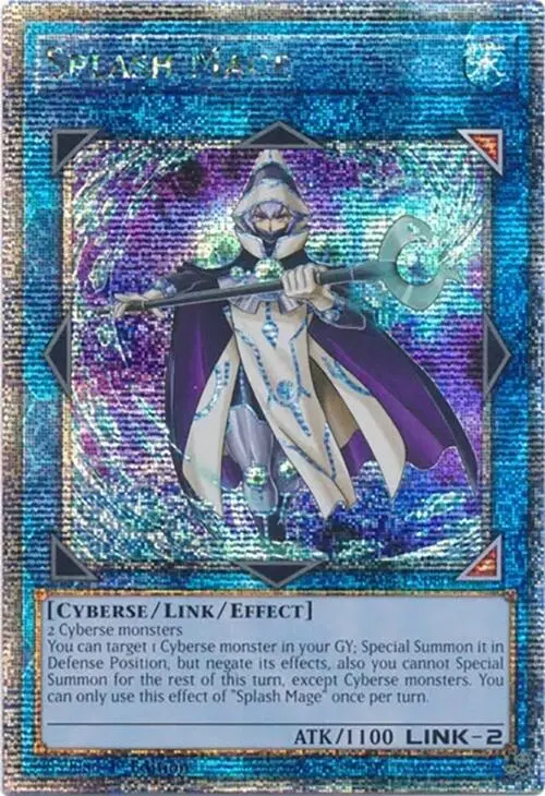 Splash Mage [Ra04-En080] Quarter Century Secret Rare 1