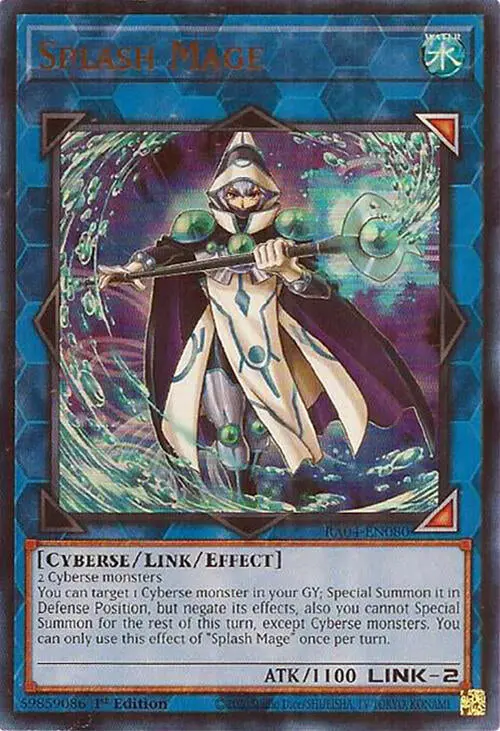 Splash Mage [Ra04-En080] Ultra Rare 1