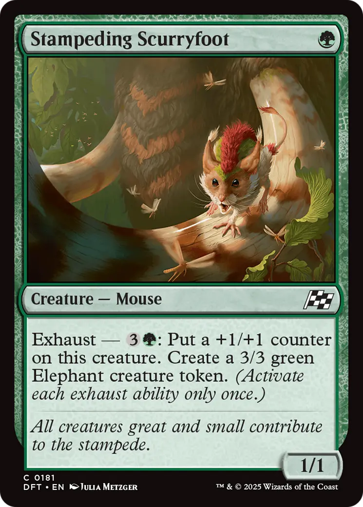 Stampeding Scurryfoot [Aetherdrift] 1
