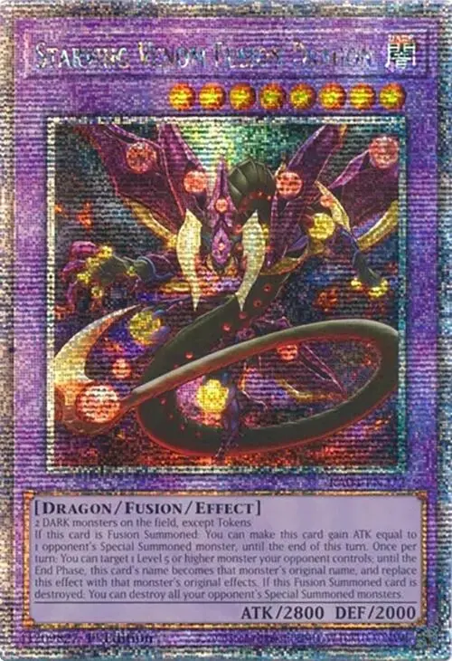 Starving Venom Fusion Dragon [Ra04-En272] Quarter Century Secret Rare 1