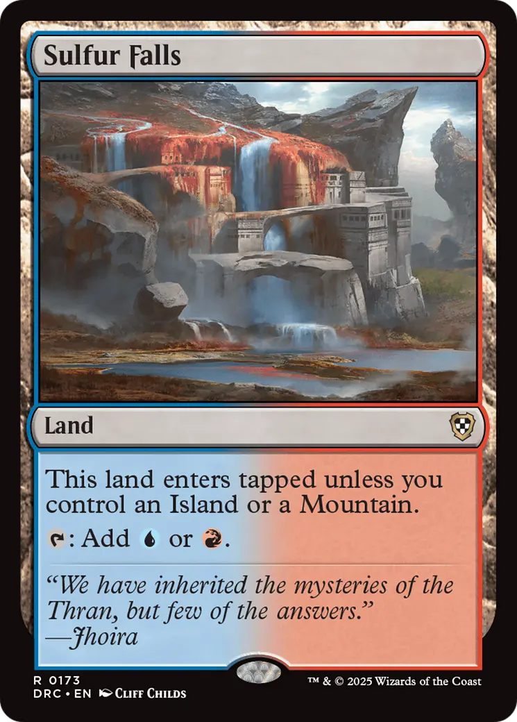 Sulfur Falls [Aetherdrift Commander] 1