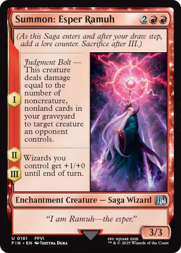Summon: Esper Ramuh [Final Fantasy] 1