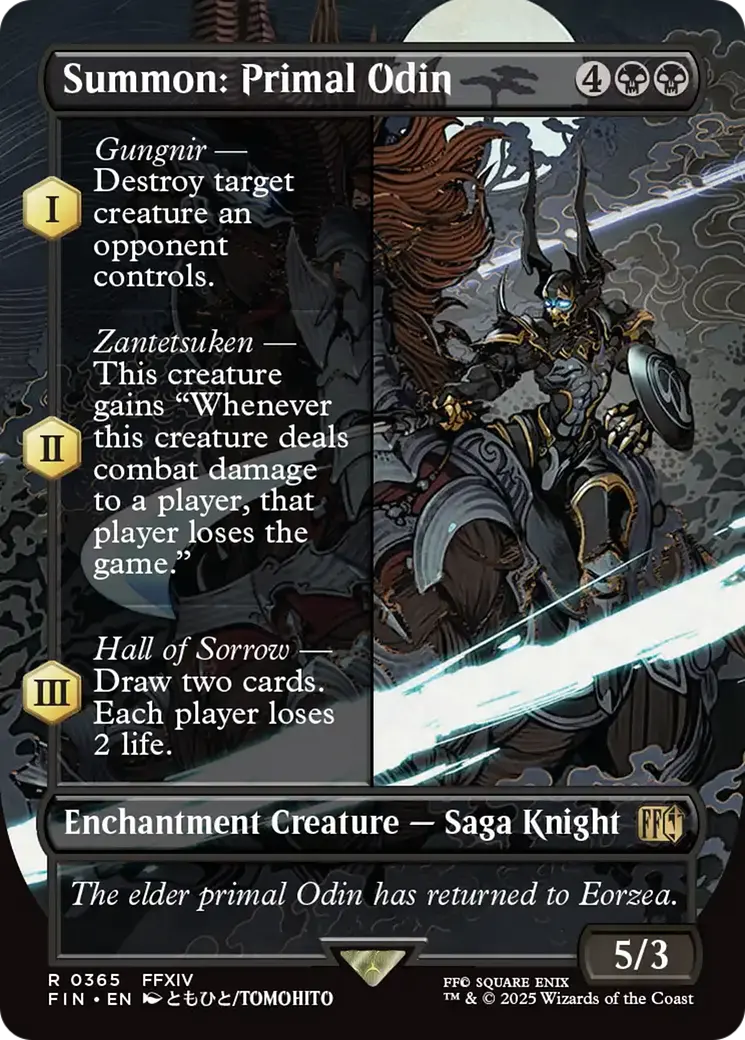 Summon: Primal Odin (Borderless) [Final Fantasy] 1