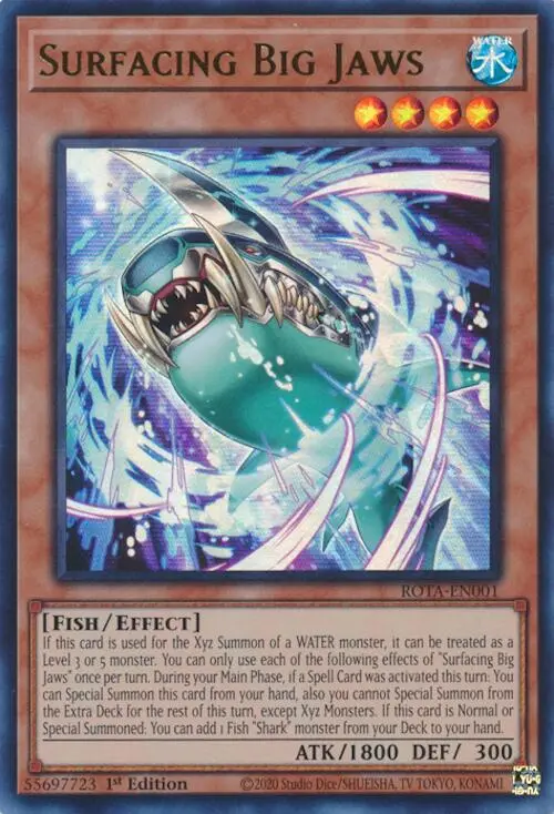 Surfacing Big Jaws [Rota-En001] Ultra Rare 1