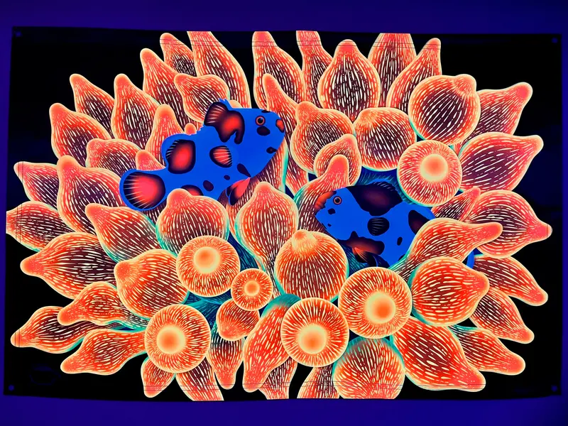 “Sweet Dream” Uv Reactive Tapestry 1