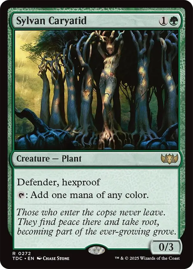 Sylvan Caryatid [Tarkir: Dragonstorm Commander] 1