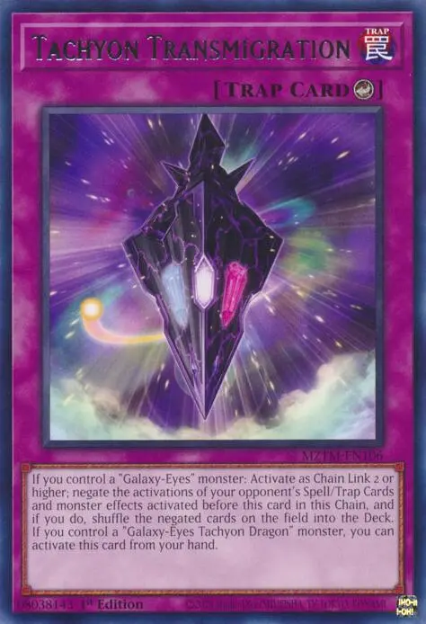 Tachyon Transmigration [Mztm-En106] Rare 1