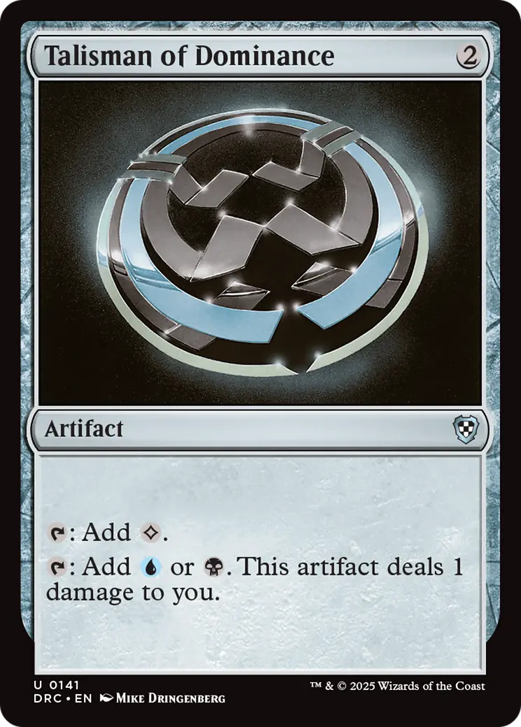 Talisman Of Dominance [Aetherdrift Commander] 1