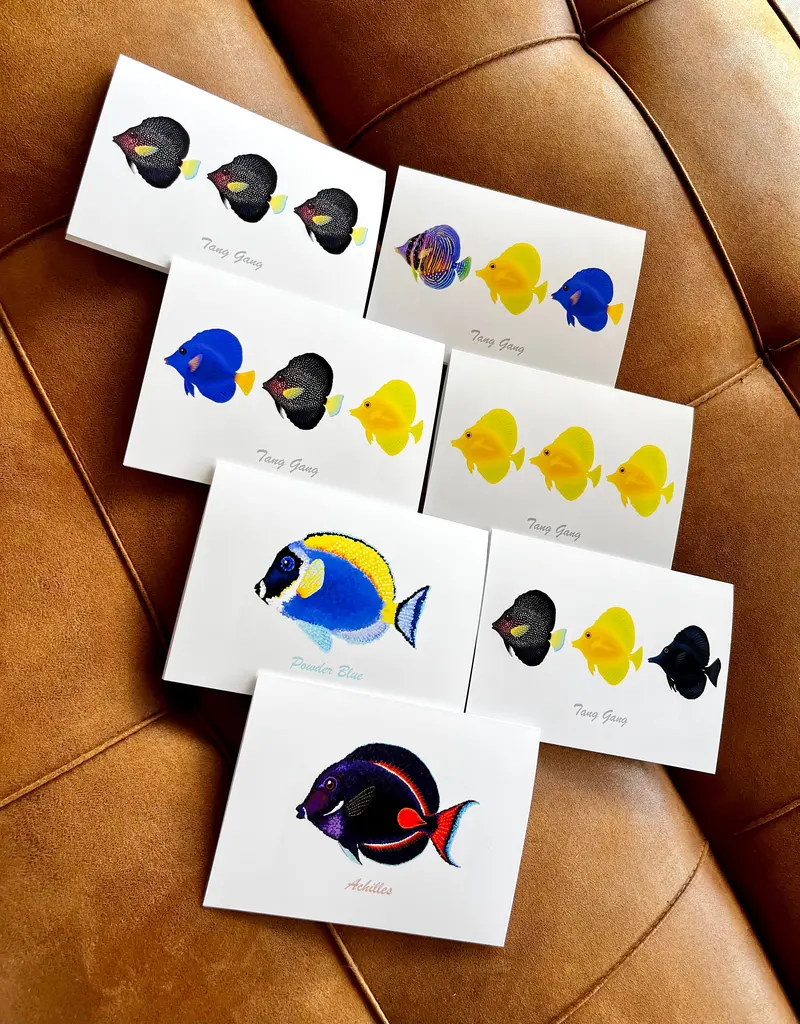 Tang Gang Greeting Cards / 7 Pack 1