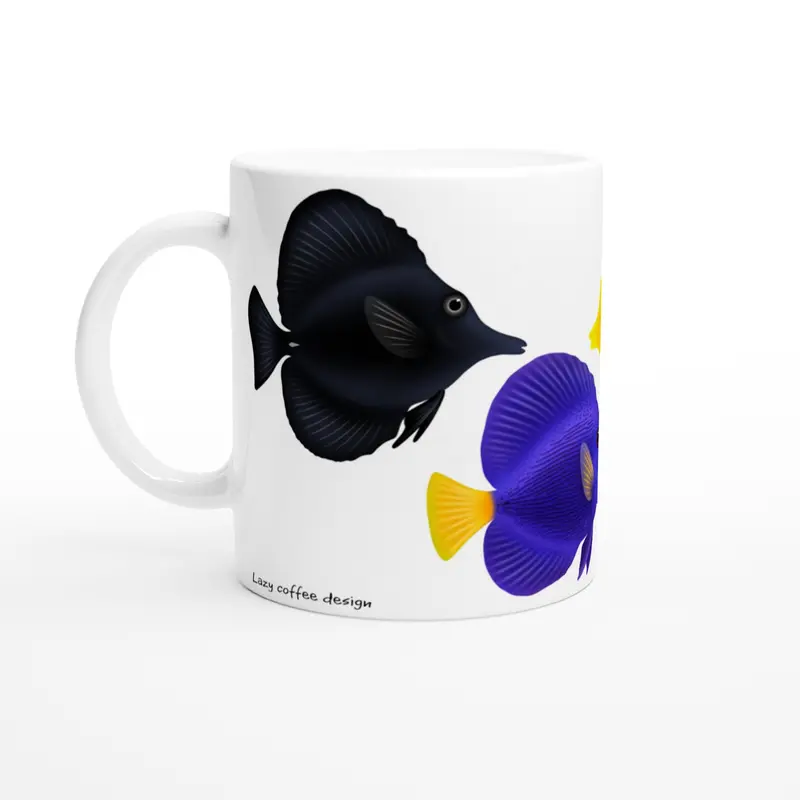 Tang Gang White 11Oz Ceramic Mug 1