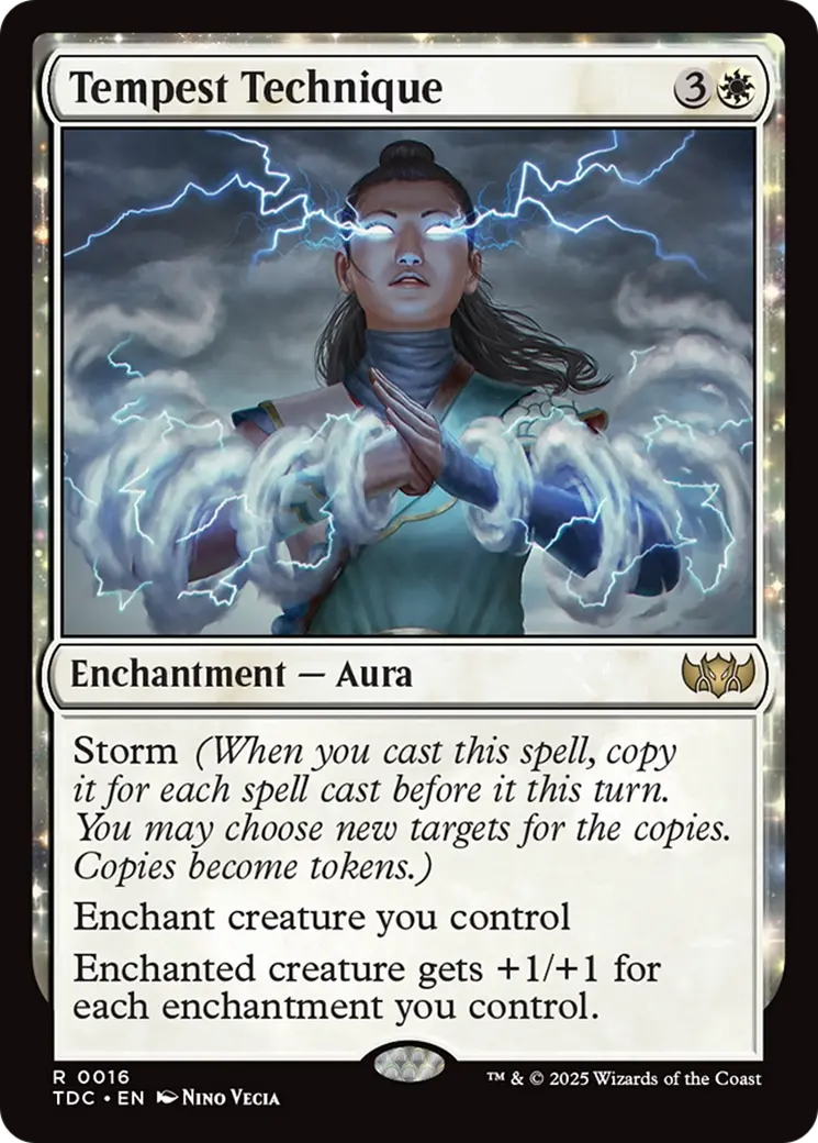 Tempest Technique [Tarkir: Dragonstorm Commander] 1