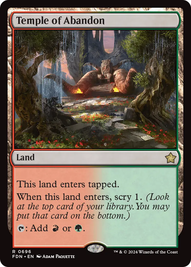 Temple Of Abandon [Foundations] 1