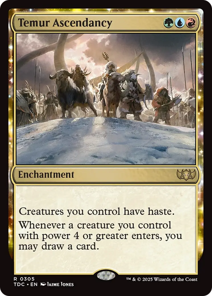 Temur Ascendancy [Tarkir: Dragonstorm Commander] 1