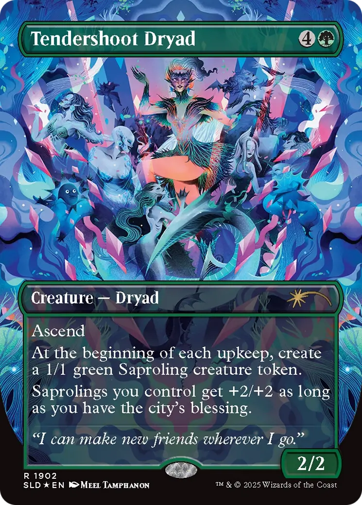 Tendershoot Dryad (Double Rainbow Foil) [Secret Lair Drop Series] 1
