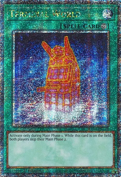 Terminal World [Ra04-En148] Quarter Century Secret Rare 1
