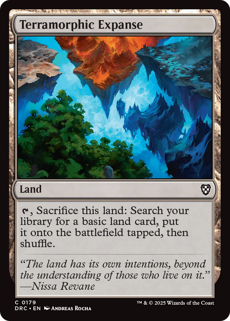Terramorphic Expanse [Aetherdrift Commander] 1
