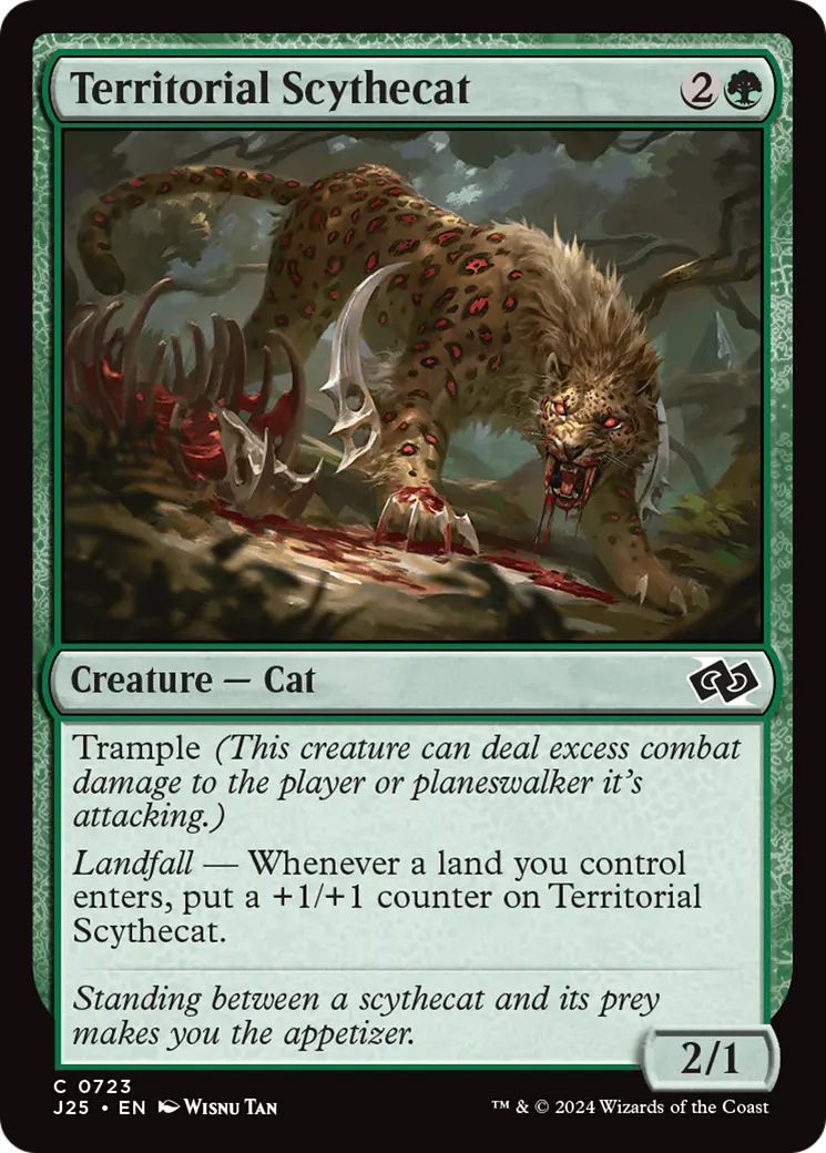 Territorial Scythecat [Foundations Jumpstart] 1