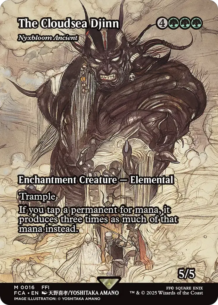 The Cloudsea Djinn - Nyxbloom Ancient (Showcase) [Final Fantasy : Through The Ages] 1
