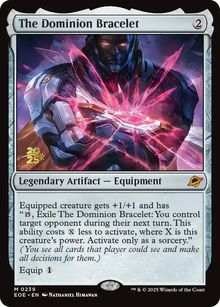 The Dominion Bracelet [Edge Of Eternities Prerelease Promos] 1