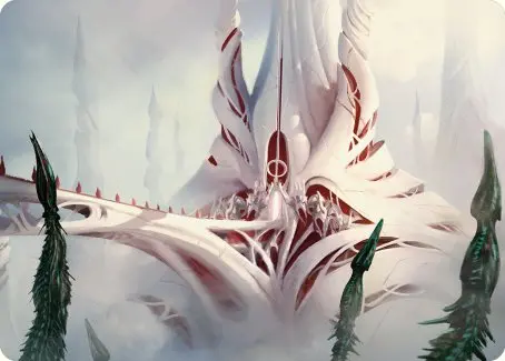 The Fair Basilica Art Card [Phyrexia: All Will Be One Art Series] 1