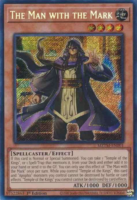 The Man With The Mark [Mztm-En001] Secret Rare 1
