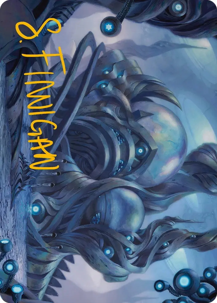 The Surgical Bay Art Card (Gold-Stamped Signature) [Phyrexia: All Will Be One Art Series] 1