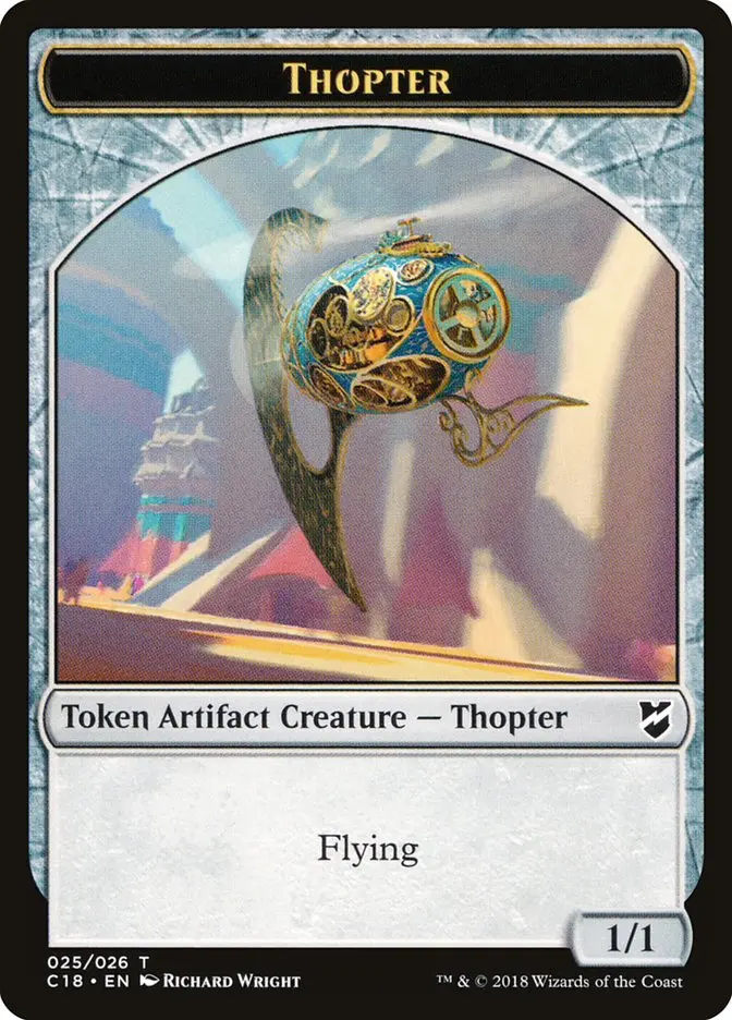Thopter Token (025/026) [Commander 2018 Tokens] 1