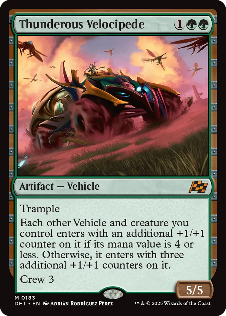 Thunderous Velocipede [Aetherdrift] 1
