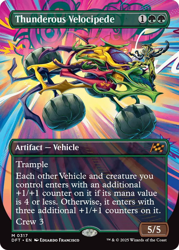 Thunderous Velocipede (Borderless) [Aetherdrift] 1