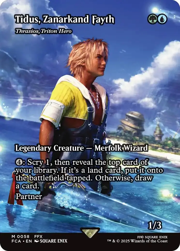 Tidus, Zanarkand Fayth - Thrasios, Triton Hero (Showcase) [Final Fantasy : Through The Ages] 1