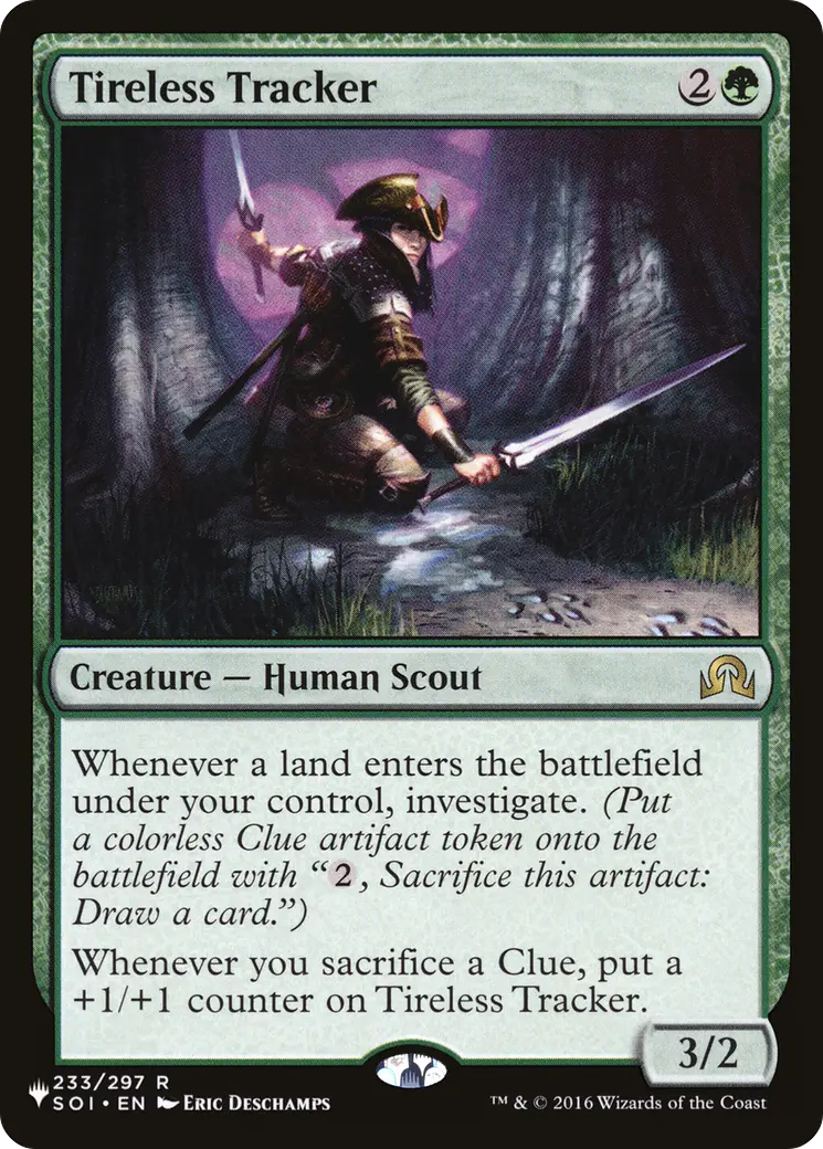 Tireless Tracker Art Card [Innistrad Remastered Art Series] 1