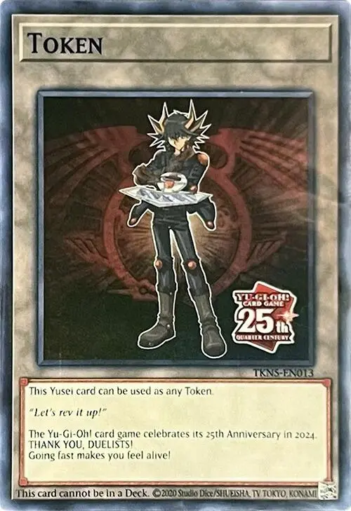 Token: Yusei [Tkn5-En013] Super Rare 1