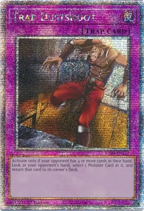 Trap Dustshoot [Ra04-En121] Quarter Century Secret Rare 1