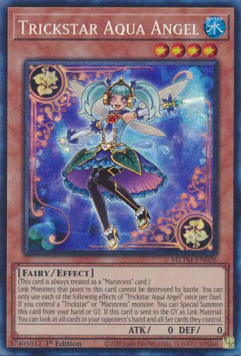 Trickstar Aqua Angel (Collector's Rare) [Mztm-En026] Collector's Rare 1