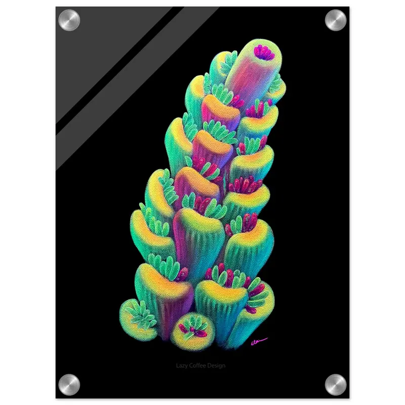 Tsa Fruity Splice Acropora Acrylic Print 1