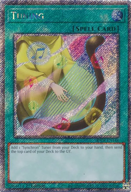 Tuning [Ra04-En144] Platinum Secret Rare 1