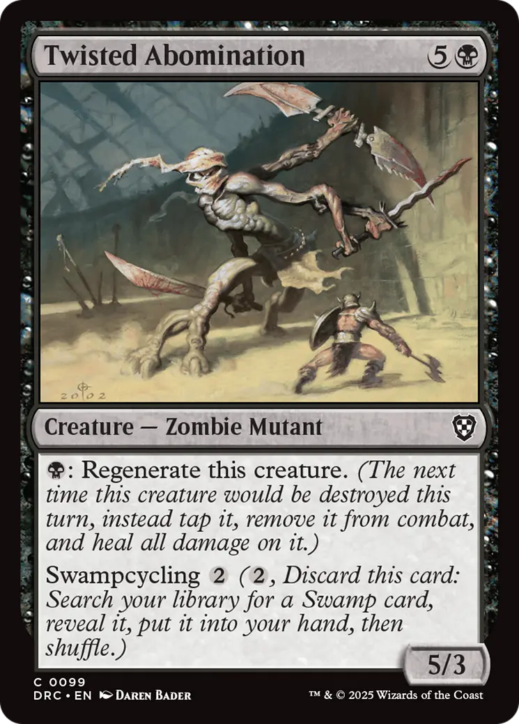 Twisted Abomination [Aetherdrift Commander] 1