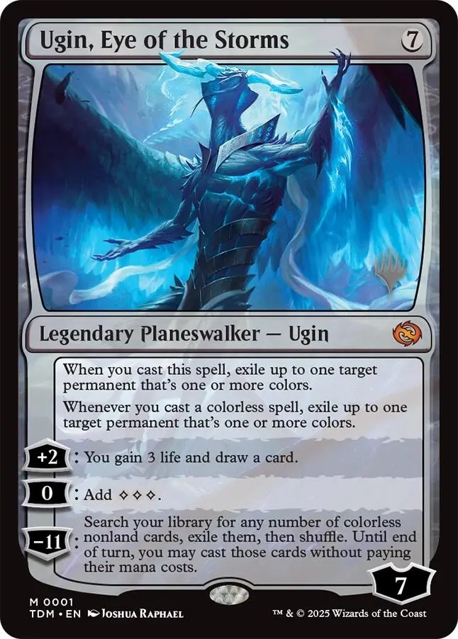 Ugin, Eye Of The Storms [Tarkir: Dragonstorm Promos] 1