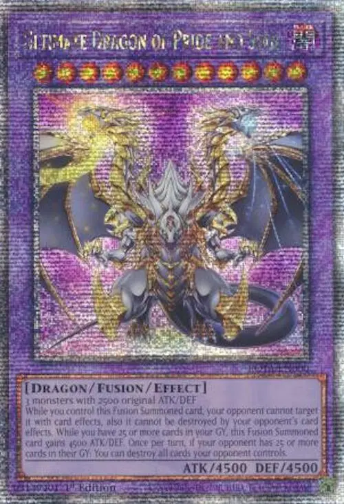 Ultimate Dragon Of Pride And Soul [Rota-En000] Quarter Century Secret Rare 1