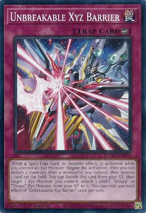 Unbreakable Xyz Barrier [Duad-En074] Common 1