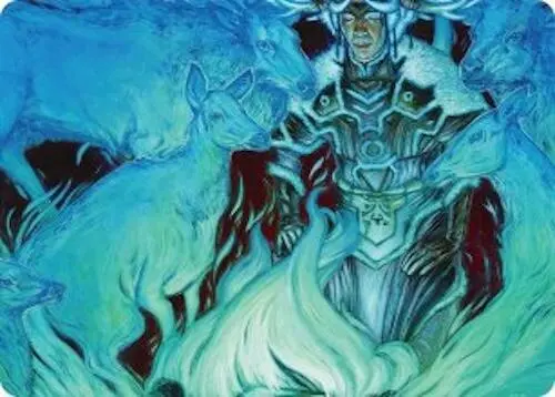 Unending Whisper Art Card (9/54) [Tarkir: Dragonstorm Art Series] 1