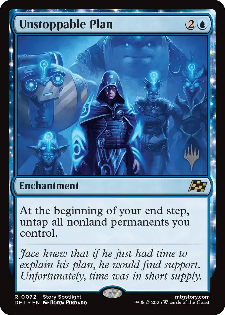 Unstoppable Plan (Promo Pack) [Aetherdrift Promos] 1