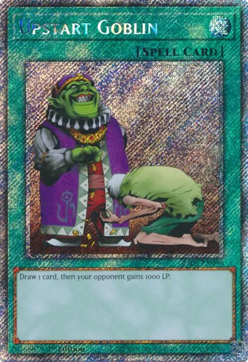 Upstart Goblin (Platinum Secret Rare) [Ra03-En096] Platinum Secret Rare 1